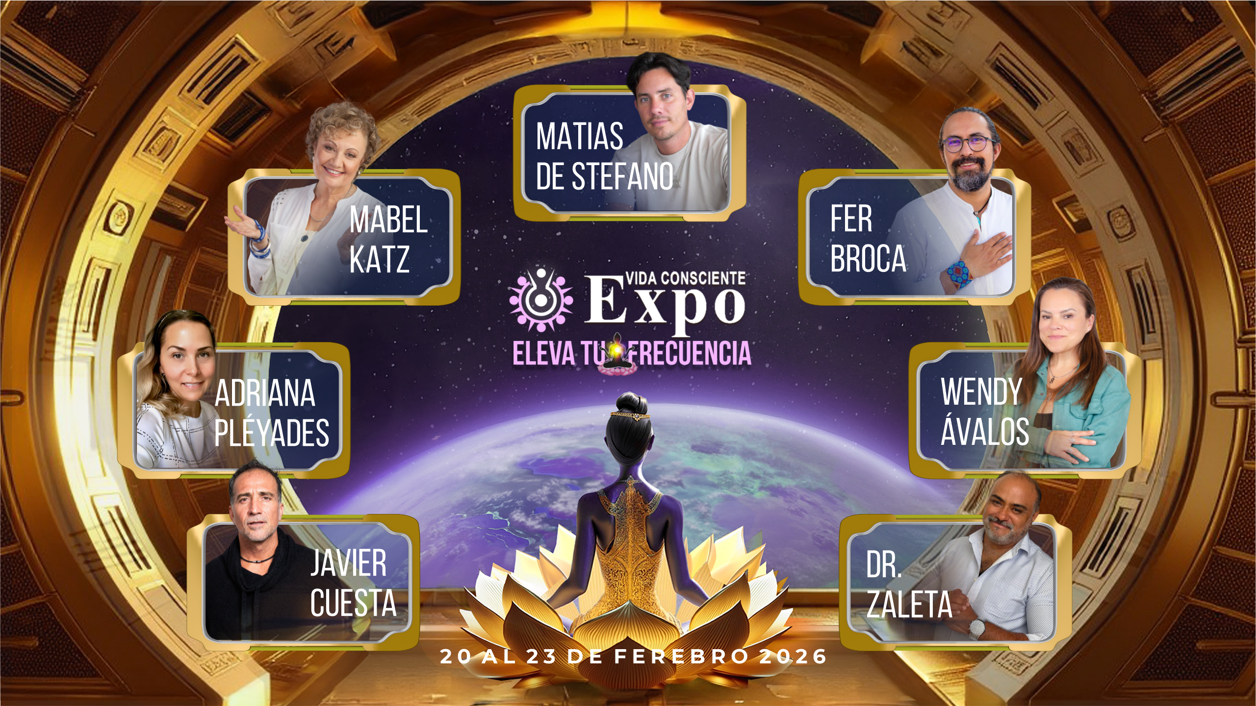 Marketing Holistico be2be Expo Espiritualidad 2025 Campaña Pagada Diseño de Alejandra