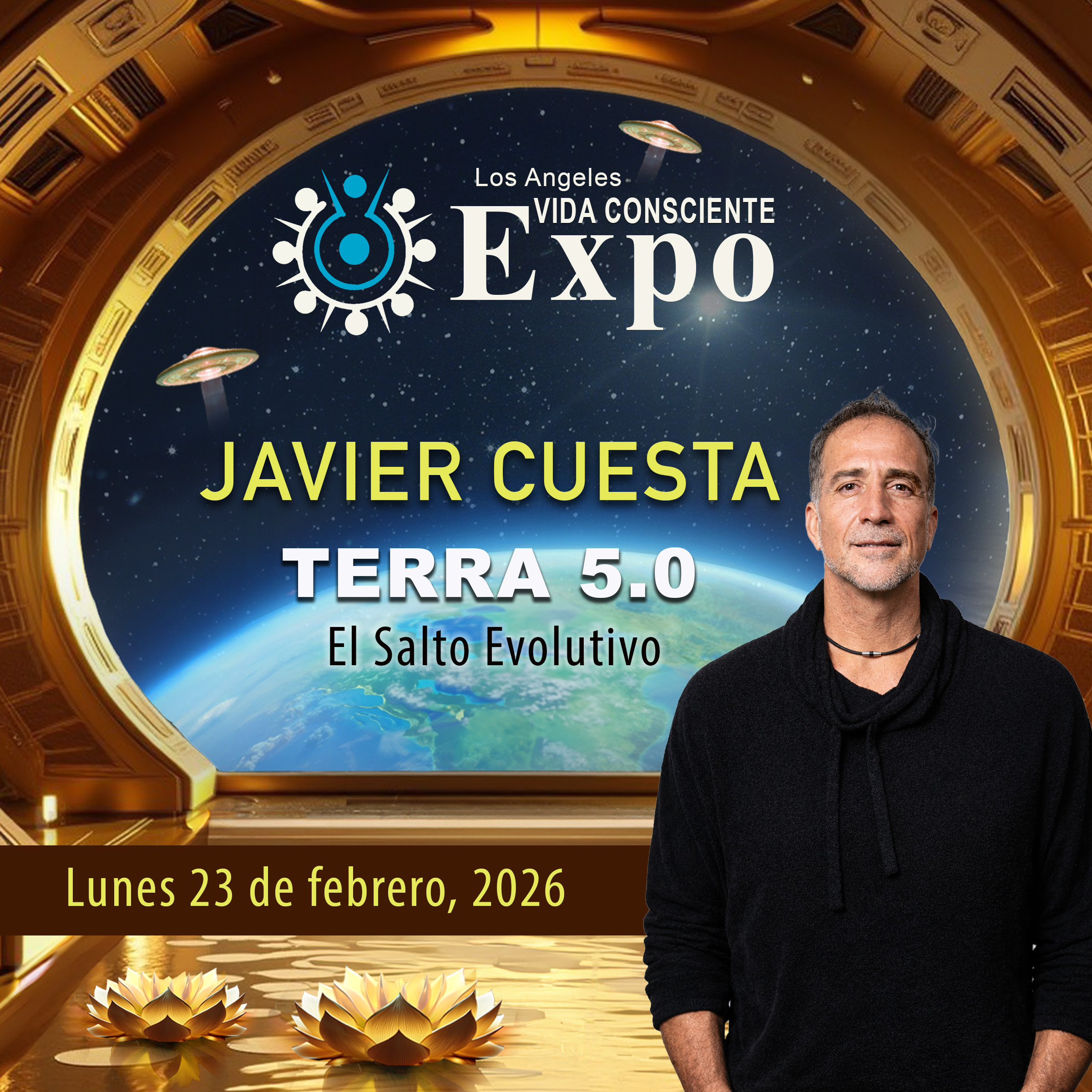 Marketing Holistico be2be Campañas META Javier Cuesta en Expo Vida Consciente 2025
